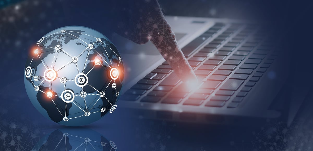 Web technology and internet connection