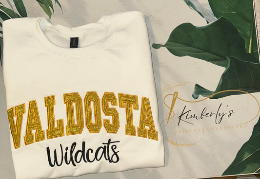 Valdosta Wildcats Embroidered Sweatshirt