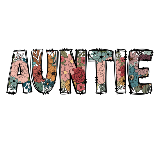 Auntie Flower T-Shirt