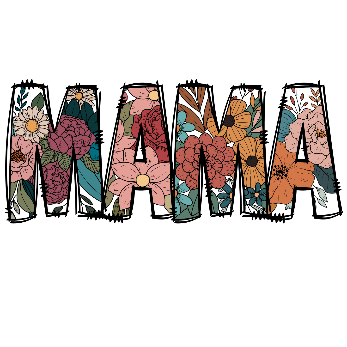 Mama Flower T-Shirt